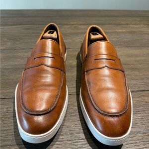 Allen Edmonds Tan Leather Slip-On Loafers
